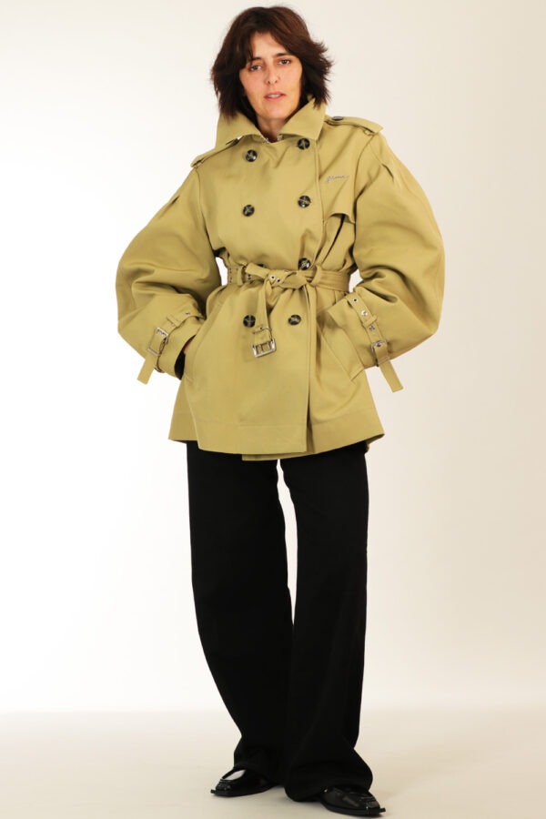 Ganni <span> Midi Trench Coat