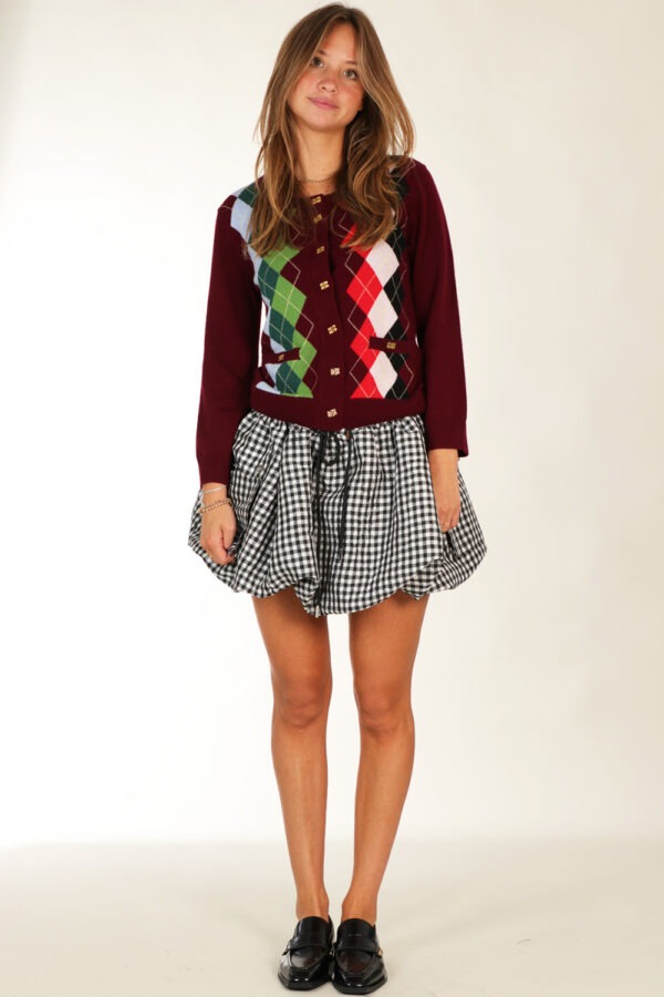 Ganni <span> Mix Cardigan