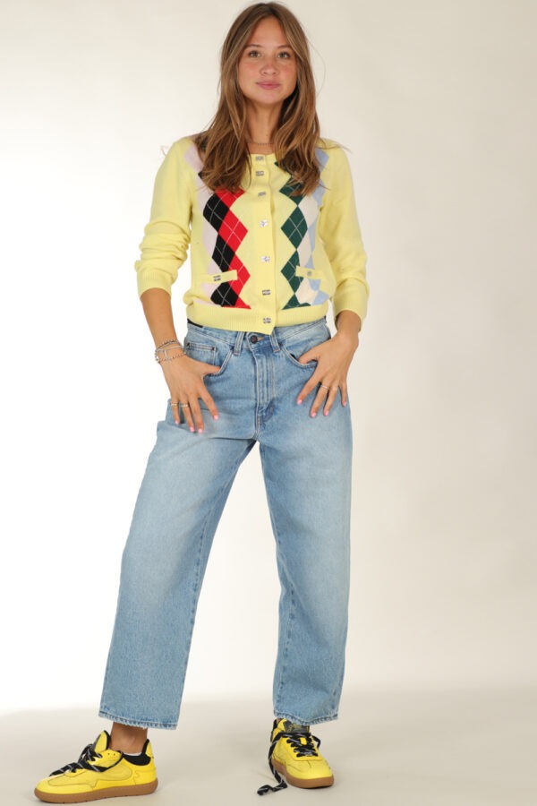 Ganni <span> Mix Cardigan