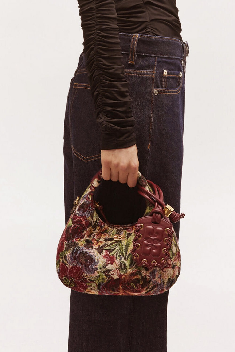 Ganni <span> Hobo Tapestry Bag - Image 2