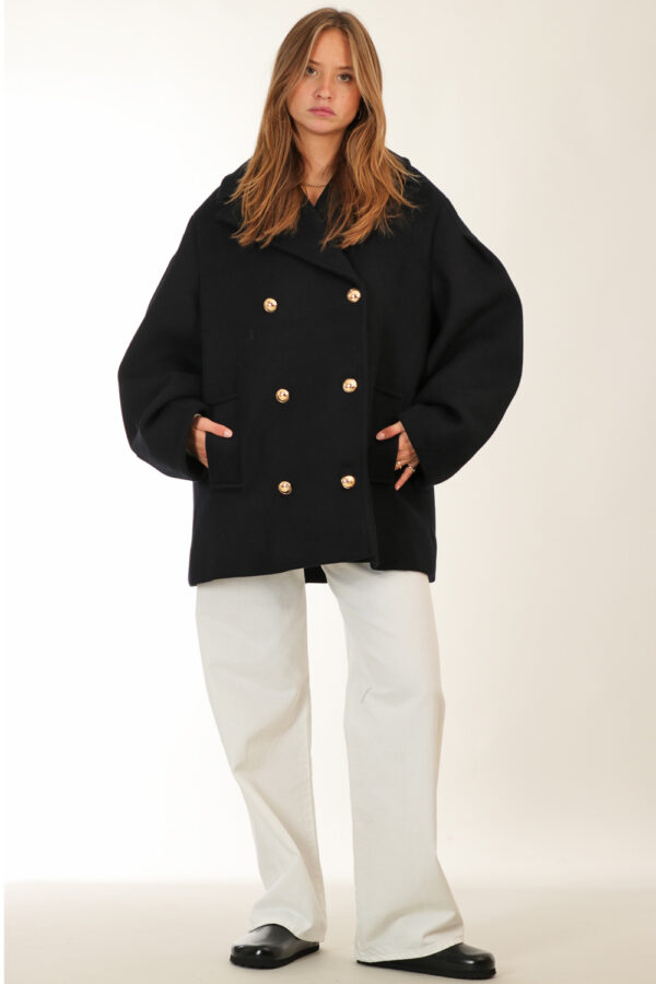 Ganni <span> Peacoat Short