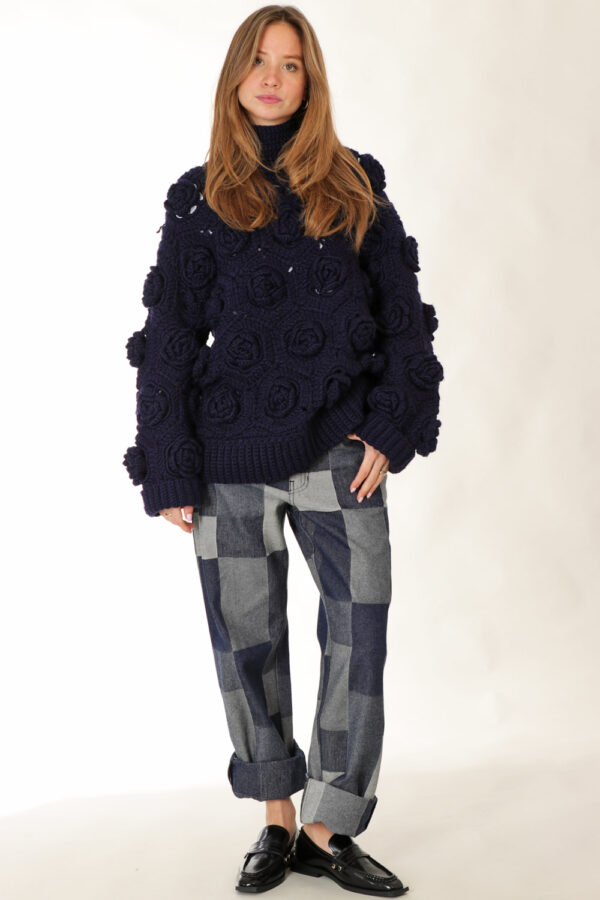 Ganni <span> Flower Sweater