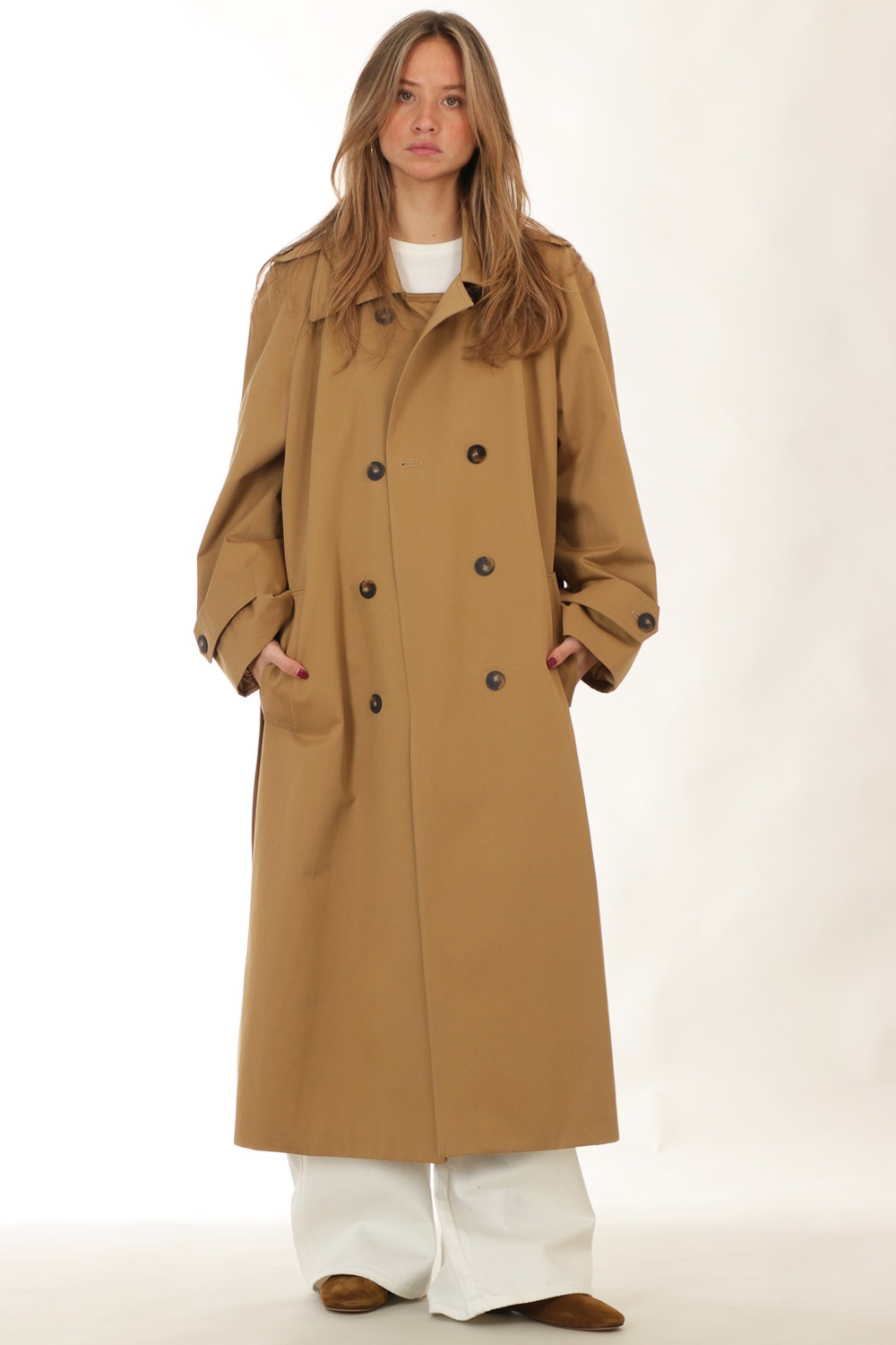 Margaux Lonnberg <span> Alec B Trenchcoat