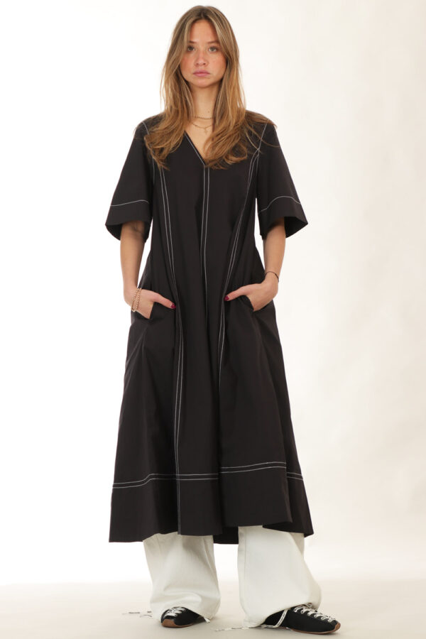 Ganni <span> A-line Long Dress