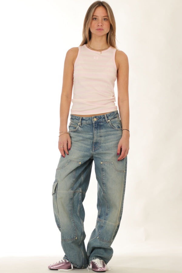 Ganni <span> Rib Tank Top