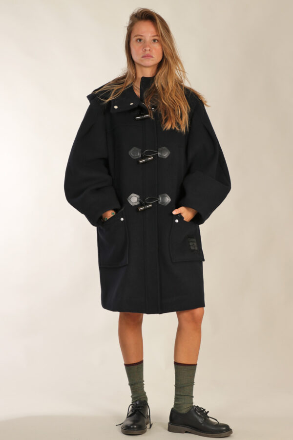 Ganni <span> Wool Duffle Coat